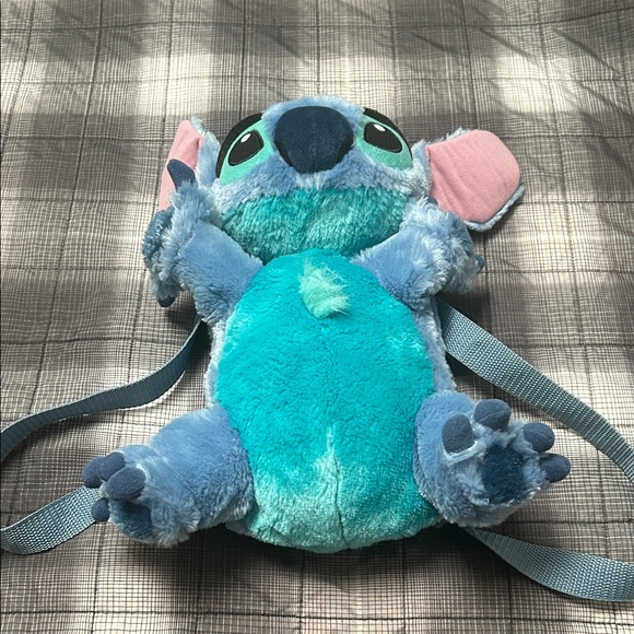 Disney Other - Disney Stitch Plush Backpack